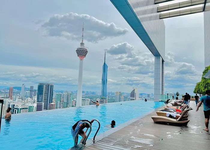Rooftop Pool Platinum Suites Klcc